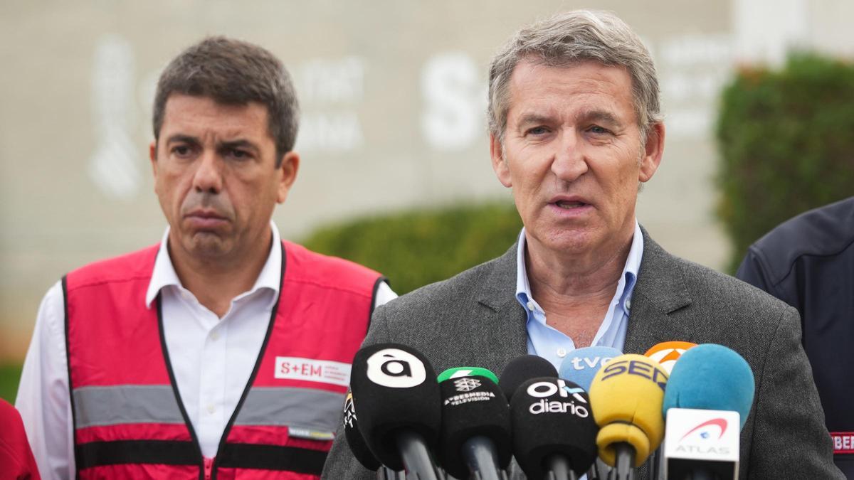 Feijóo frena la presión sobre Mazón por los reparos de varios barones: “Es peor que lo que Casado hizo a Ayuso”