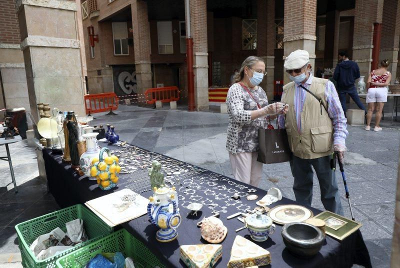 Reapertura de los rastrillos de antigüedades de la plaza de San Francisco y plaza de San Bruno