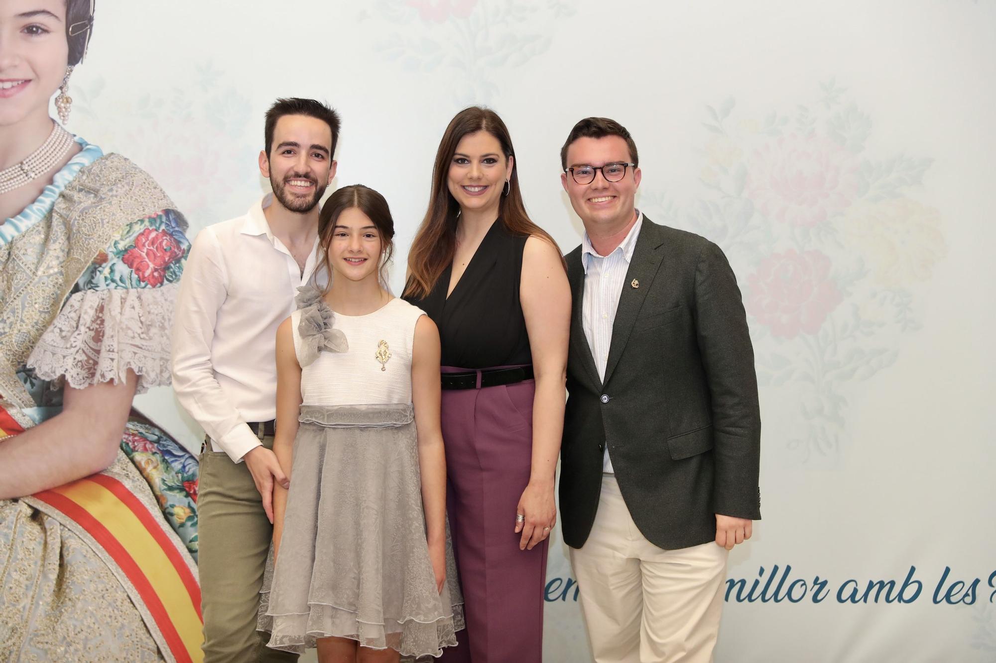 El homenaje a Carla García, fallera mayor infantil de València 2020 y 2021, en imágenes