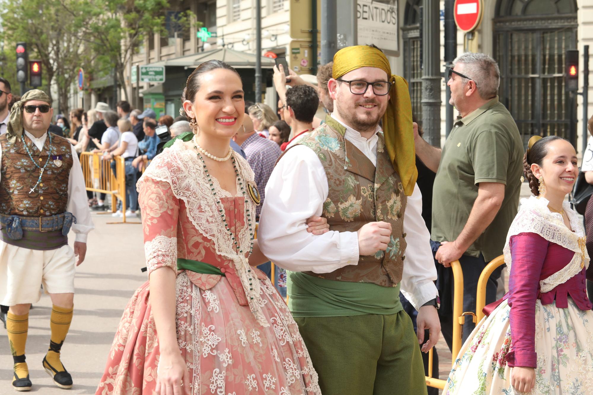 Carmen, la corte y falleras ilustres en la entrega de premios de las Fallas 2022