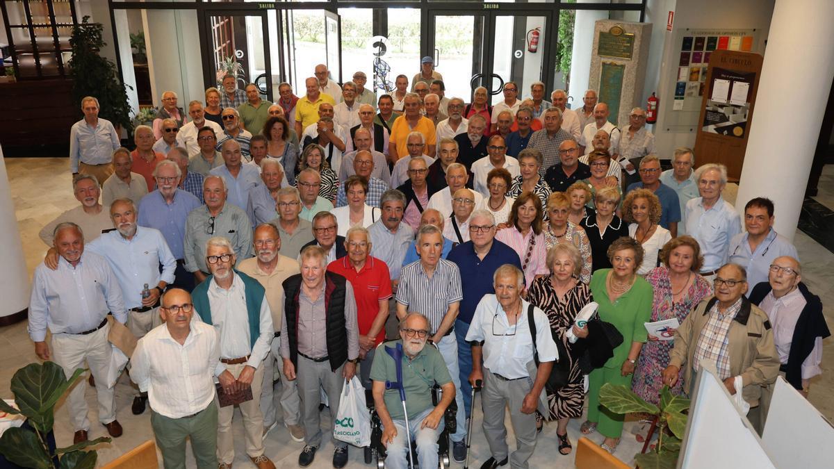 Encuentro de los de A Morriña de Pescanova en el Círculo de Empresarios de Galicia.
