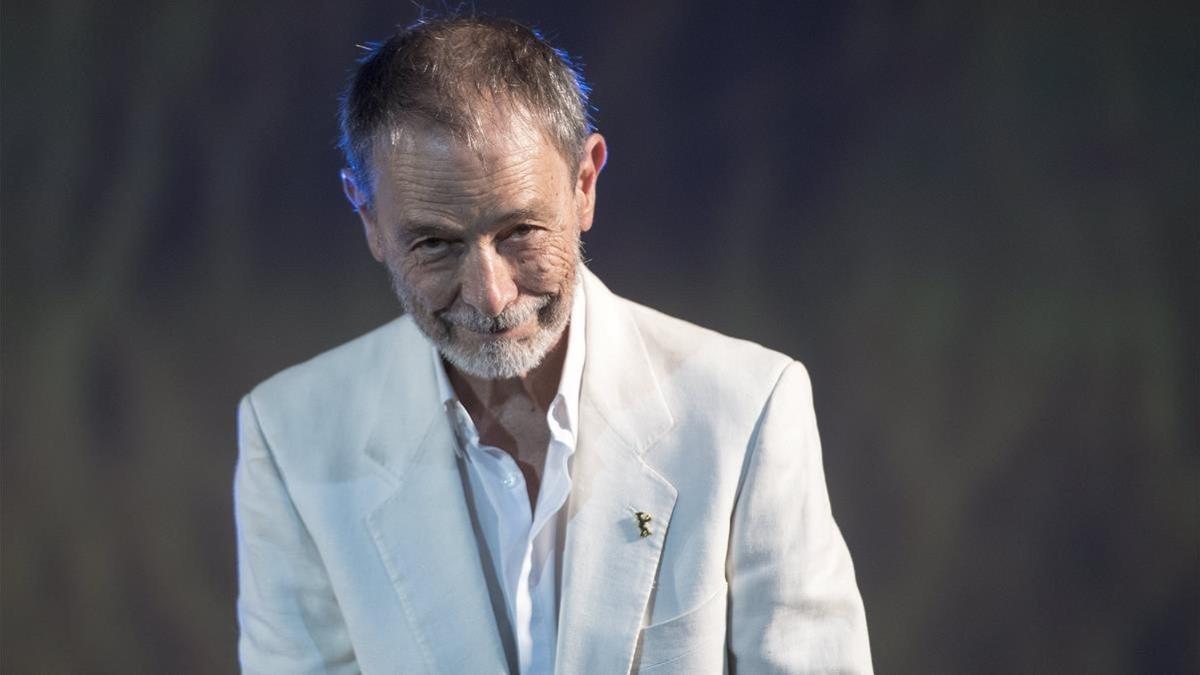 José Luis Alcaine, en el Festival de Locarno.