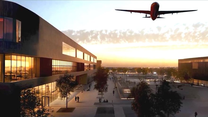 Sevilla une los suelos junto al aeropuerto para promover el nuevo Distrito Aeroespacial con 24.000 viviendas