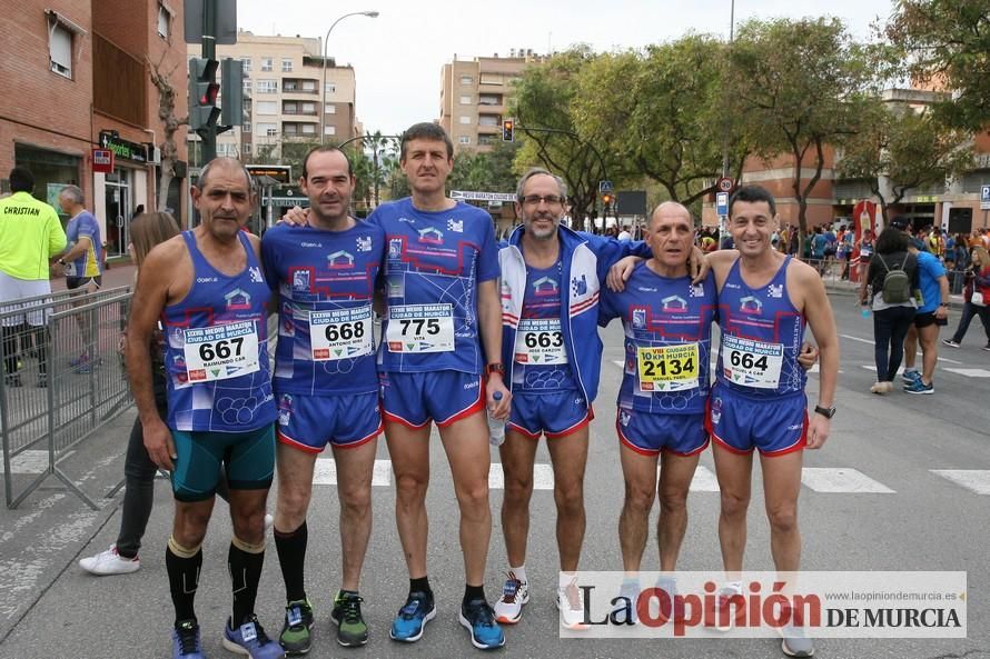 Media Maratón de Murcia: grupos y corredores