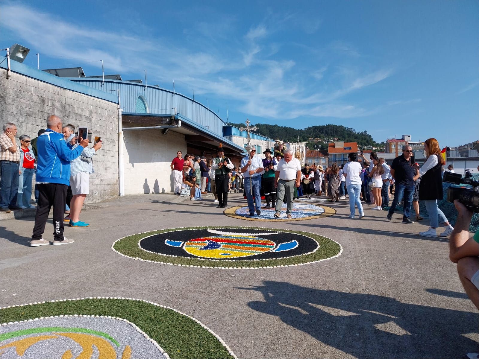 Las celebraciones en honor a la Virgen del Carmen en O Morrazo. La procesión en Bueu