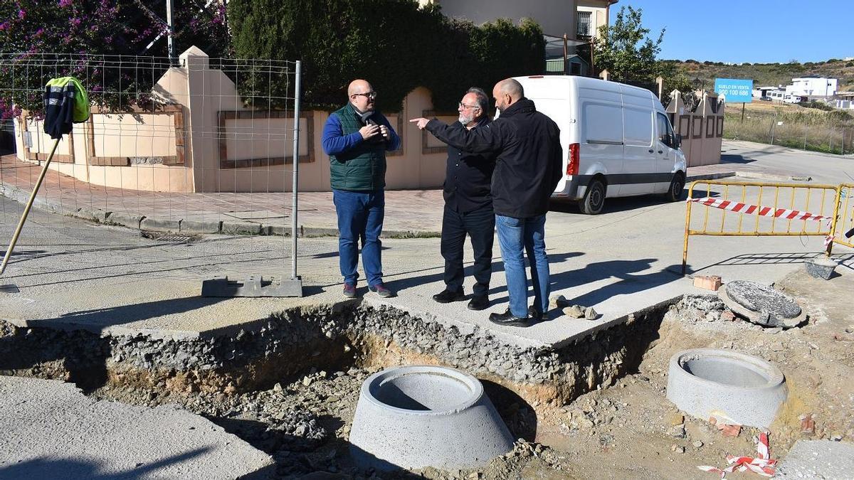 Obras en Ermita del Cerro.