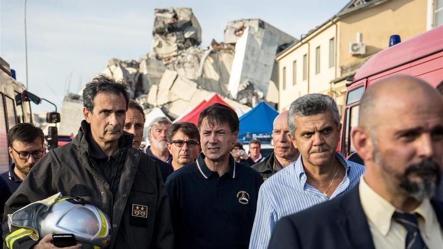 El Gobierno italiano pide que dimita la cúpula de la concesionaria del viaducto caído