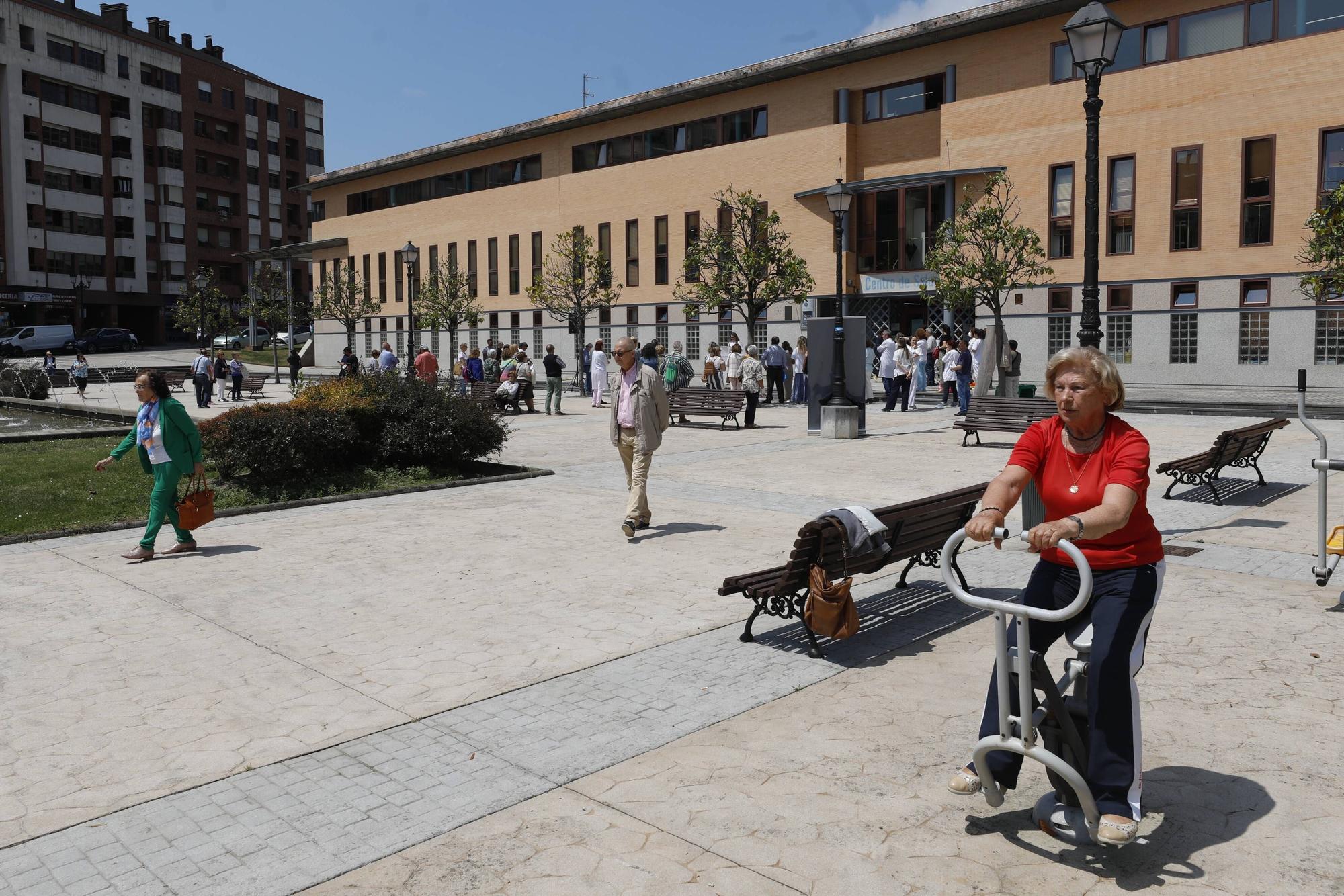 Celebraciones por el 25º aniversario del centro de salud de Pumarín