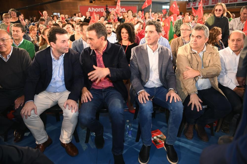 Mitín de Pedro Sánchez en A Coruña