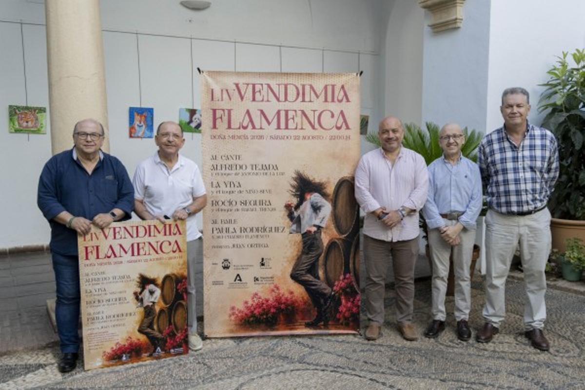 Presentación de la Vendimia Flamenca en la Diputación de Córdoba.