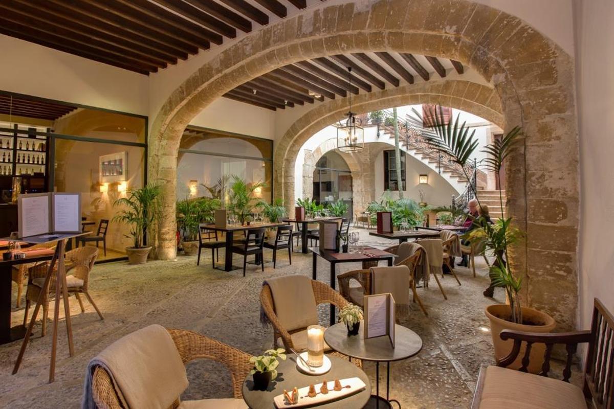 Seis restaurantes con patio interior en Palma