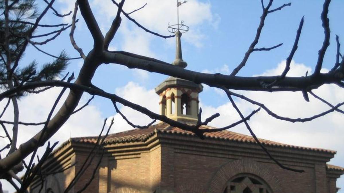Capilla rotonda del colegio San Agustín del centro de Zaragoza