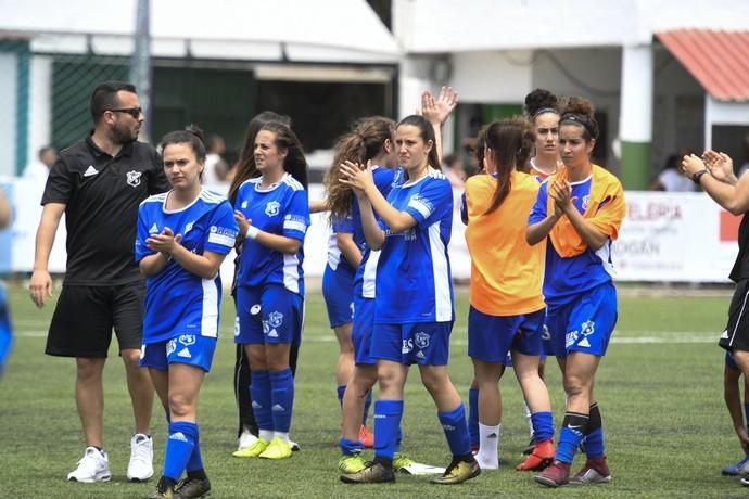 21-04-19 DEPORTES. CAMPO DE FUTBOL DE ARGUINEGUIN. ARGUINEGUIN. MOGAN. Futbol femenino FEMARGUIN-TACUENSE. Partido de vuelta de la eliminatoria para clasificarse para la promoción de ascenso a Primera. Fotos: Juan Castro.  | 21/04/2019 | Fotógrafo: Juan Carlos Castro