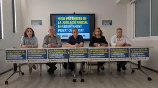 Unos 500 profesores de la concertada no pueden acceder a la jubilación parcial por falta de fondos