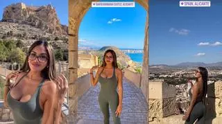 La estrella de Instagram Val Cortez, de visita en Alicante: "Qué agradable es la gente acá"