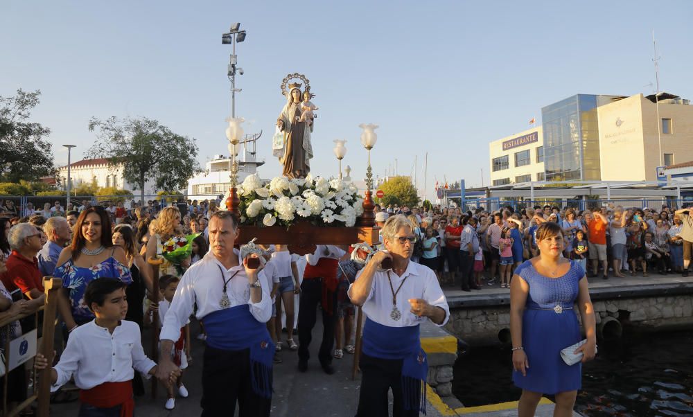 Actos en honor a la Virgen del Carmen en el Grau de Castelló