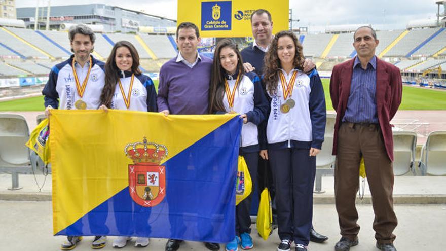 Recepción a los últimos campeones