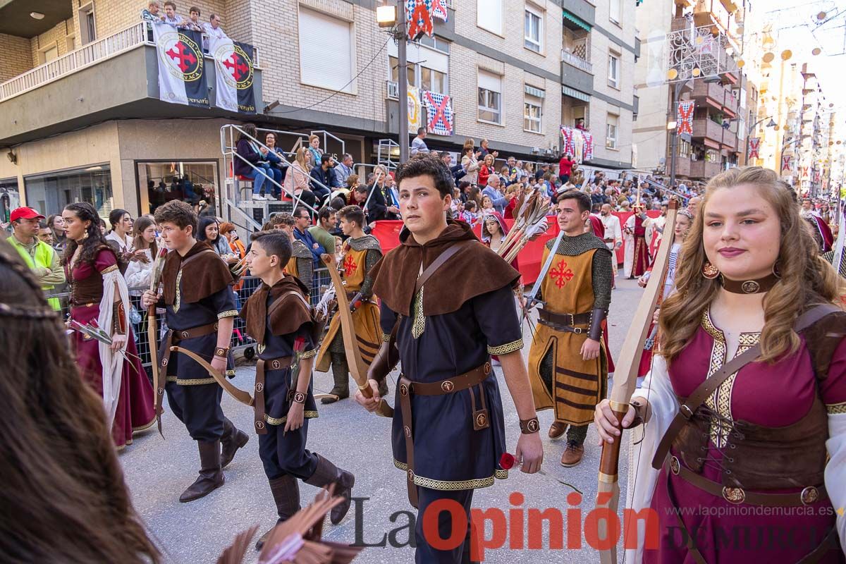 Procesión de subida a la Basílica en las Fiestas de Caravaca (Bando Cristiano)