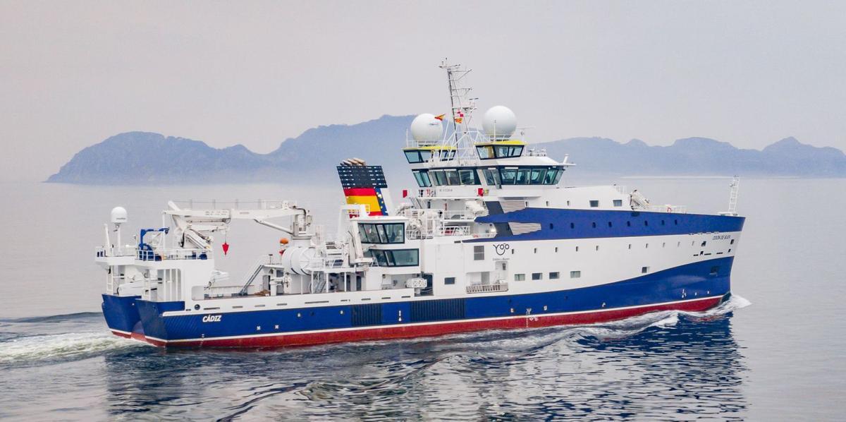 El «Odón de Buen», premio FINE al mejor buque. Puerto Real acogió este viernes la ceremonia de entrega de los IX Premios FINE (Fomento de la Industria Naval Española), en los que el reconocimiento al buque más destacado recayó en el oceanográfico Odón de Buen, construido por Armón Vigo para el Instituto Español de Oceanografía (IEO-CSIC). También recibió un premio el astillero vigués Freire Shipyard. | IEO
