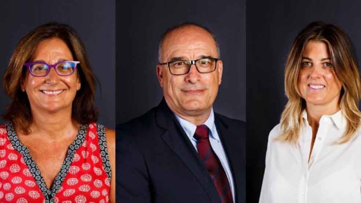 Los nuevos directivos del FC Barcelona