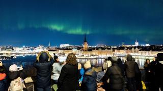 Un insólito espectáculo celestial ilumina Centroeuropa