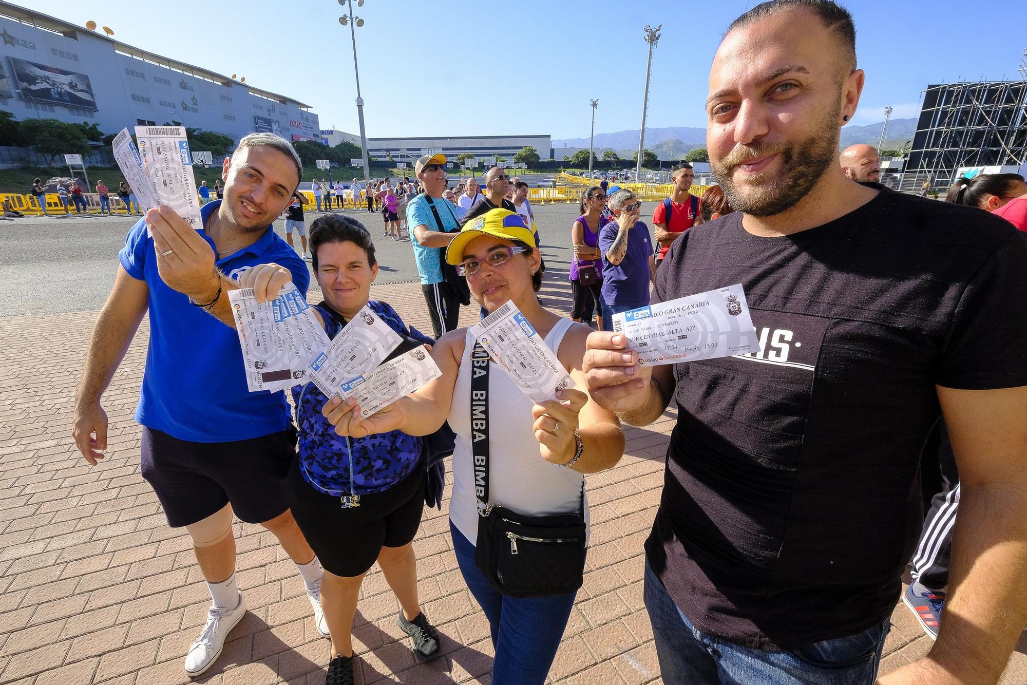 Comienza la venta de entradas para el derbi UD Las Palmas-CD Tenerife