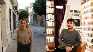 Irene Zurrón y Víctor Recort, en un montaje facilitado por la editorial