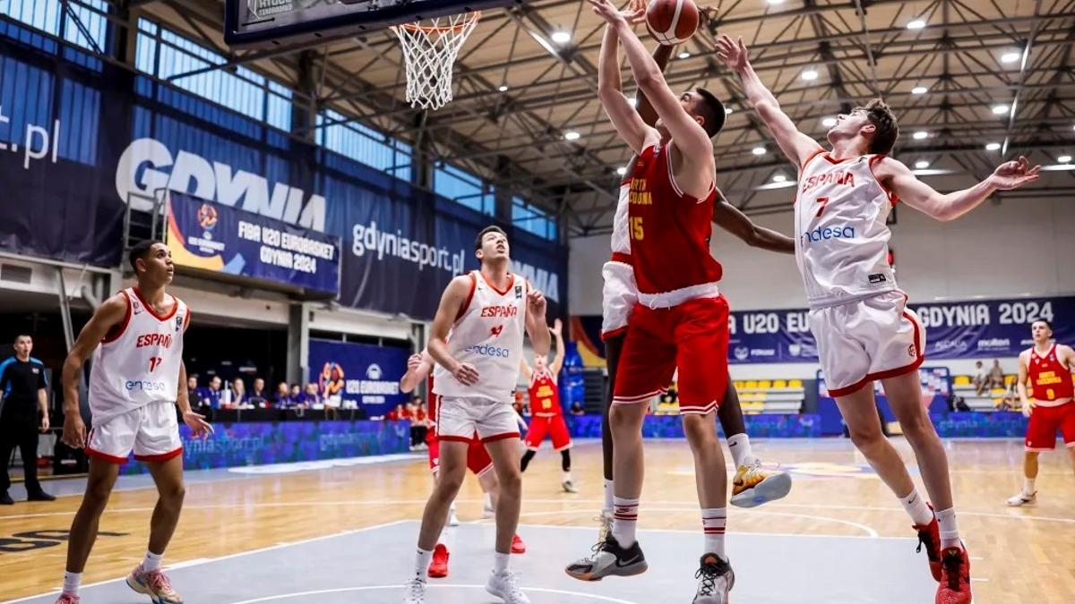 España arrolló a Macedonia del Norte en el arranque del Europeo Sub20