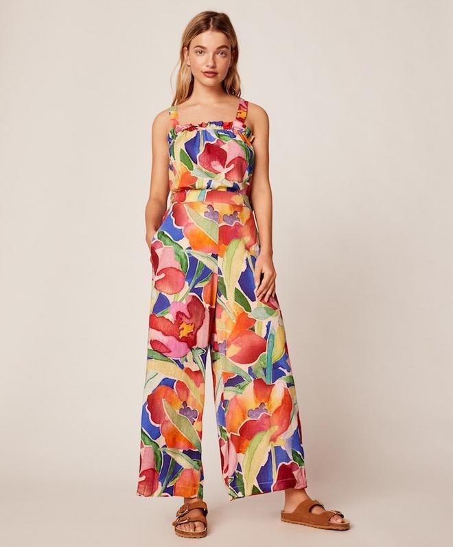 El pantalón floral de Beachwear