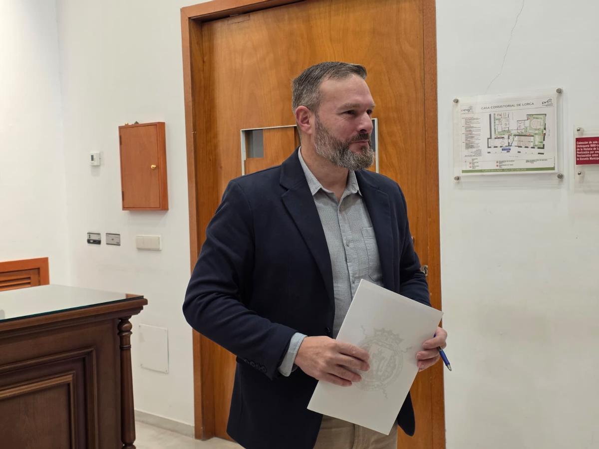 José Martínez tras su comparecencia.