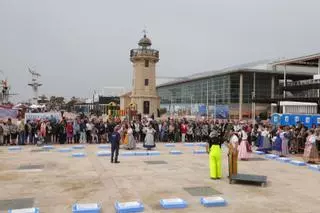 Todas las imágenes de la subasta benéfica en Escala a Castelló