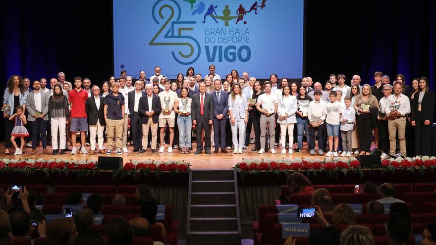 Jonatan Giráldez y Laura Vázquez, mejores deportistas de Vigo en 2023