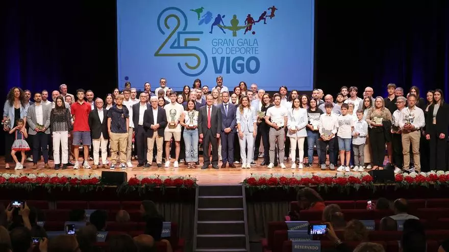 La Gran Gala do Deporte volvió a reunir a lo mejor del deporte vigués