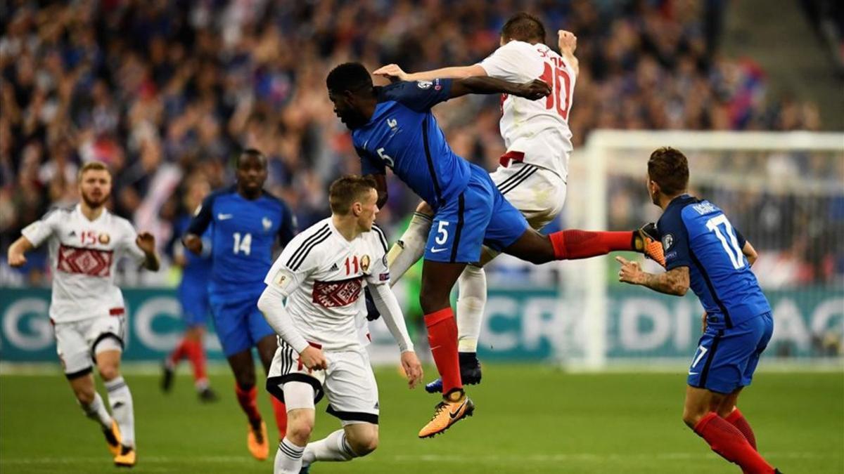 La Francia del blaugrana Umtiti estará en el Mundial 2018