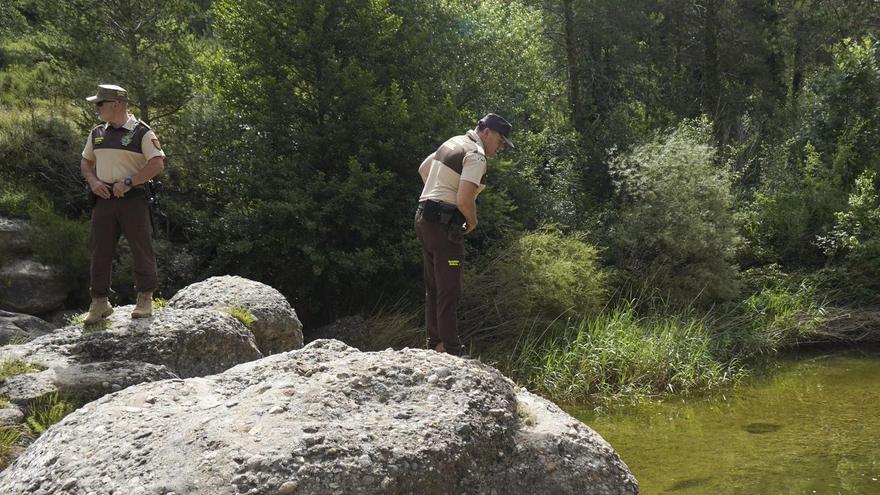 La riera de Merlès reforça la vigilància per regular la massificació de visitants