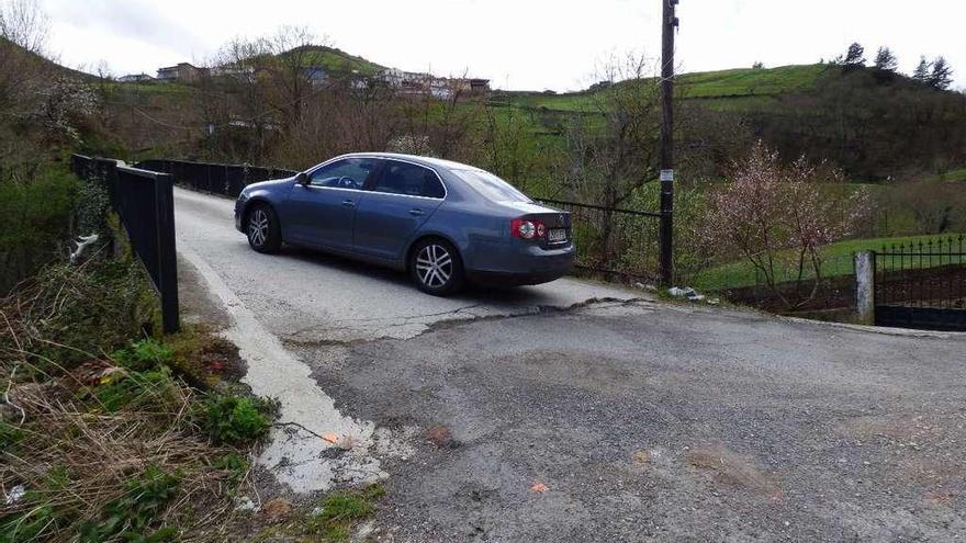 Tebongo, en Cangas del Narcea, tendrá su puente cortado dos días por obras