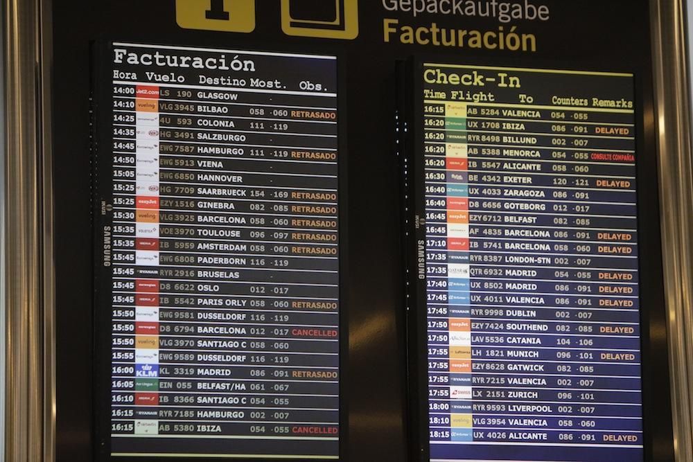 Ausfälle Flughafen Mallorca Computer-Probleme