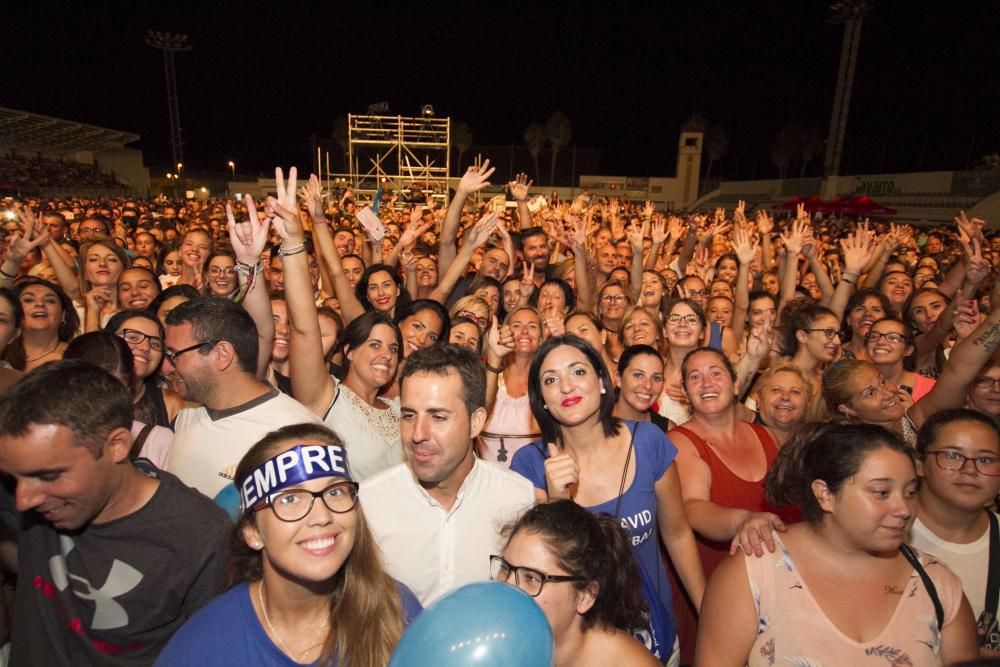 Concierto de David Bisbal en Ontinyent