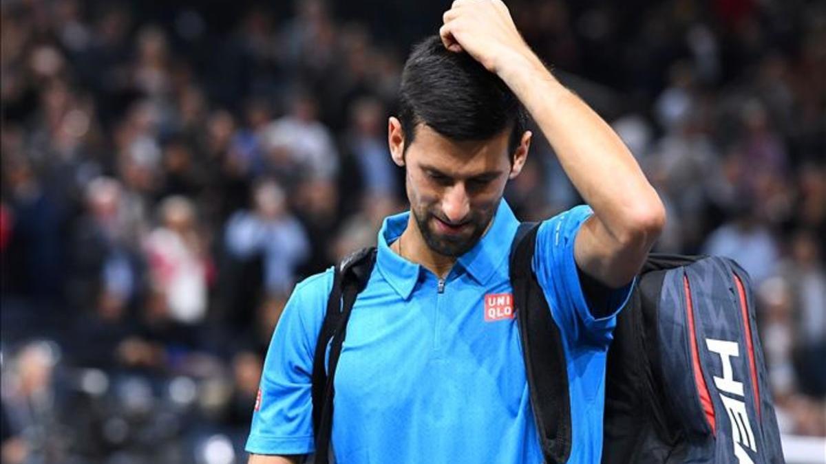 Tras perder ante Cilic, Djokovic reconoció que no vive su mejor tenis ahora mismo