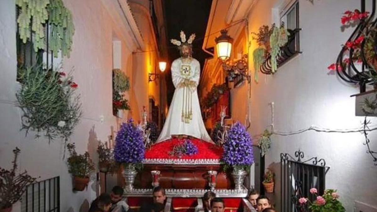 Imagen de archivo de Nuestro Padre Jesús Cautivo por las calles de Benalmádena.