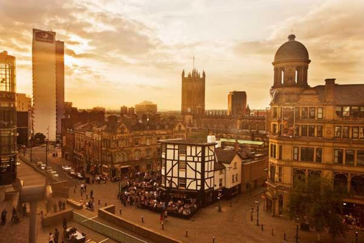 Manchester desde su Noria