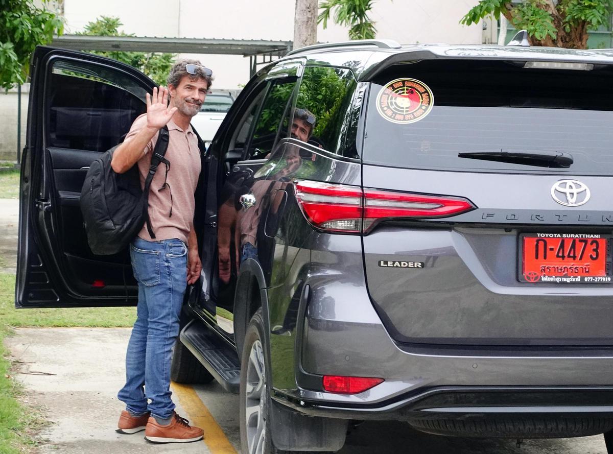 Rodolfo Sancho visita a su hijo en una prisión tailandesa