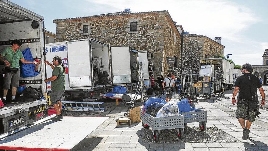 La catedral Vieja se suma a los escenarios de rodaje de la serie