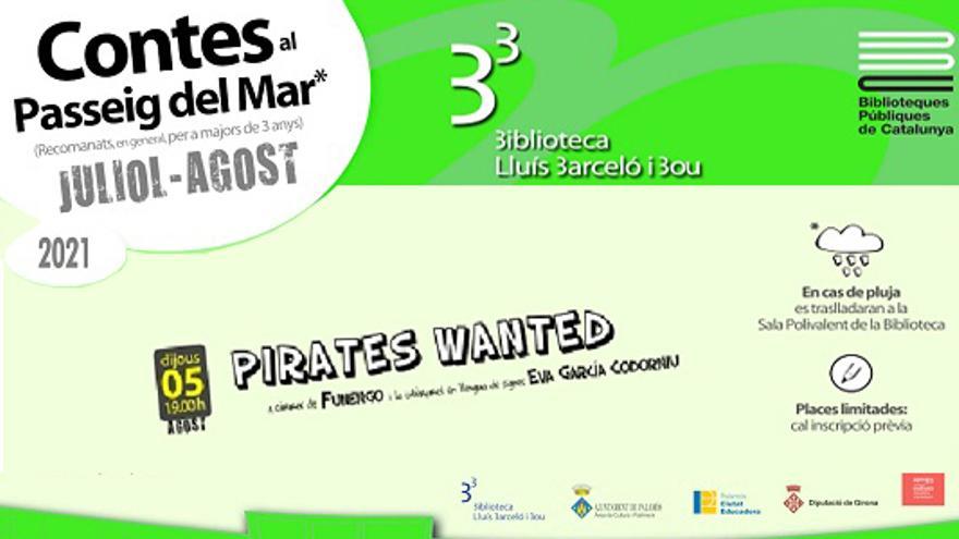 Contes al passeig. Pirates Wanted amb Funengo