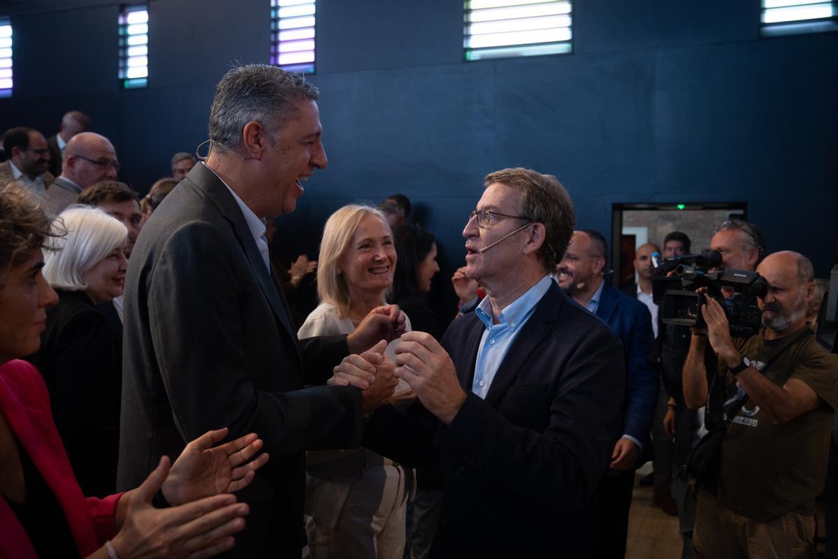 Feijóo beneeix la continuïtat d’Albiol com a candidat a les eleccions de Badalona