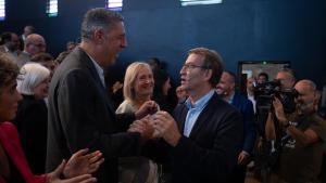 Feijóo beneeix la continuïtat d’Albiol com a candidat a les eleccions de Badalona