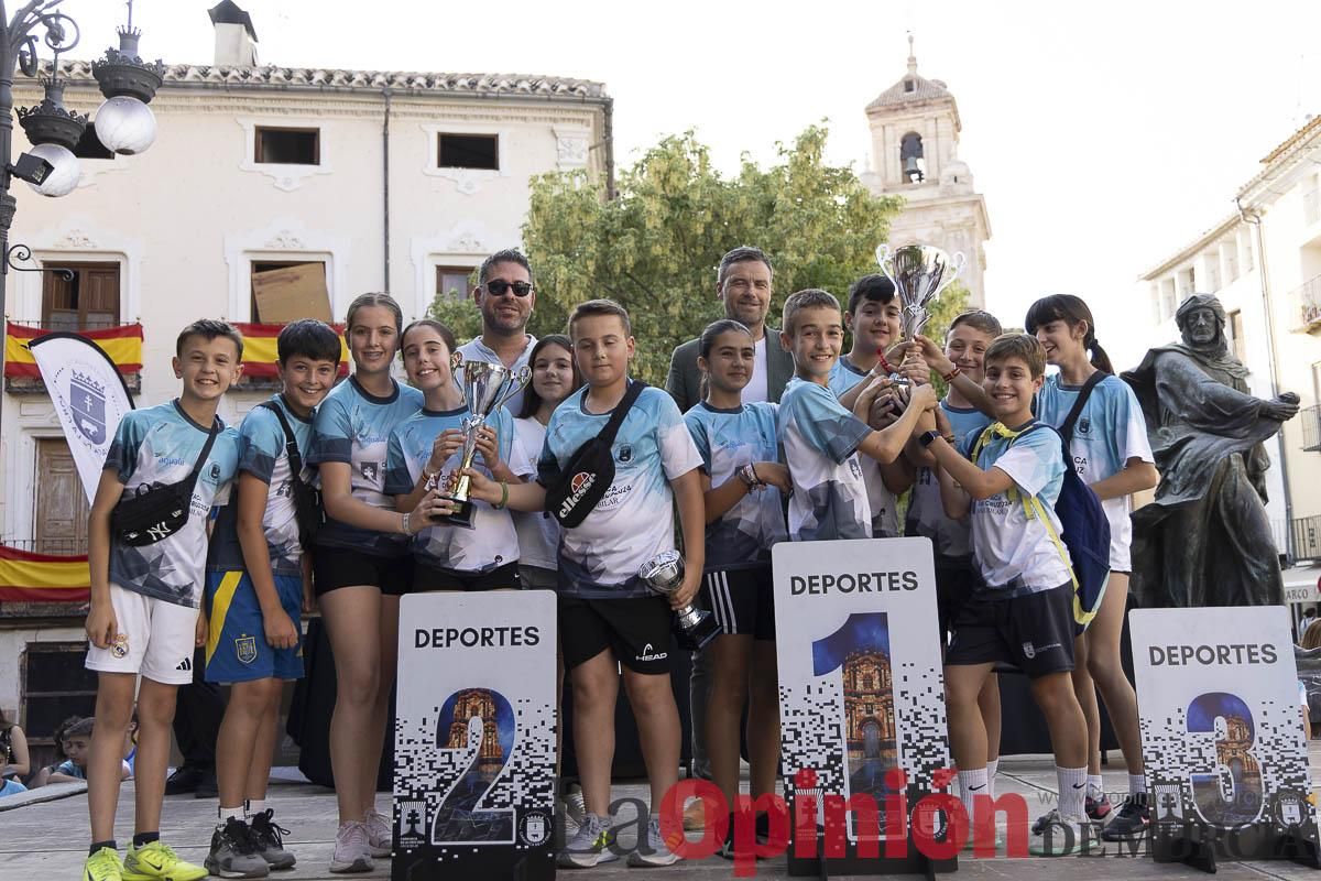 Clausura de las Escuelas Municipales Deportivas de Caravaca