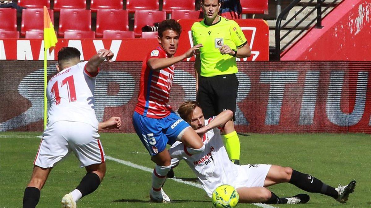 El Granada se llevó los tres puntos ante el Sevilla