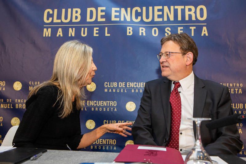 Conferencia de Ximo Puig en el Club de Encuentro Manuel Broseta