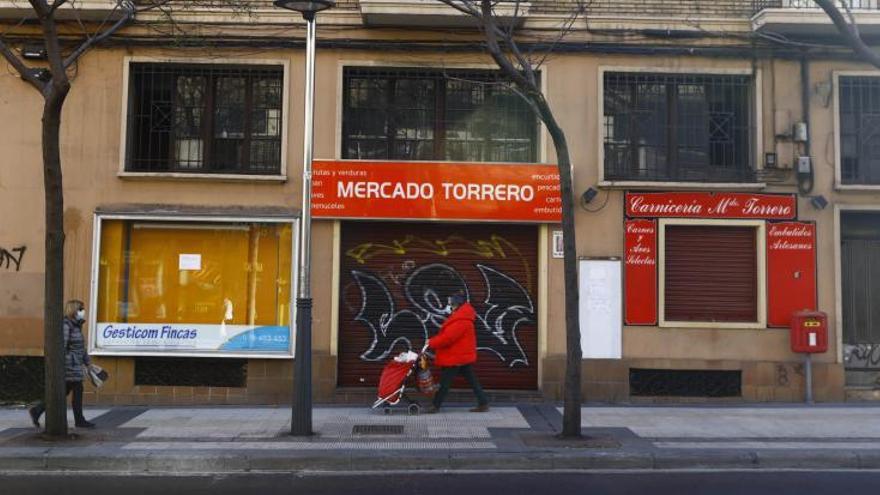 El Mercado Torrero cerró sus puertas en enero de 2022.